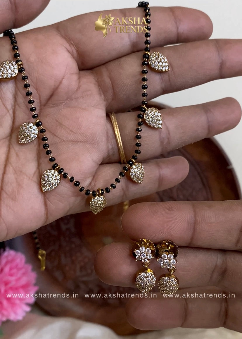 Mangalsutra Black bead Aksha Trends 