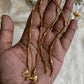 Premium gold Anklet / kolusu Aksha Trends
