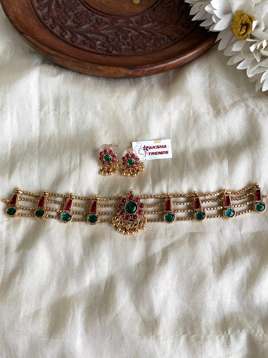 Kerala palakka choker Aksha Trends