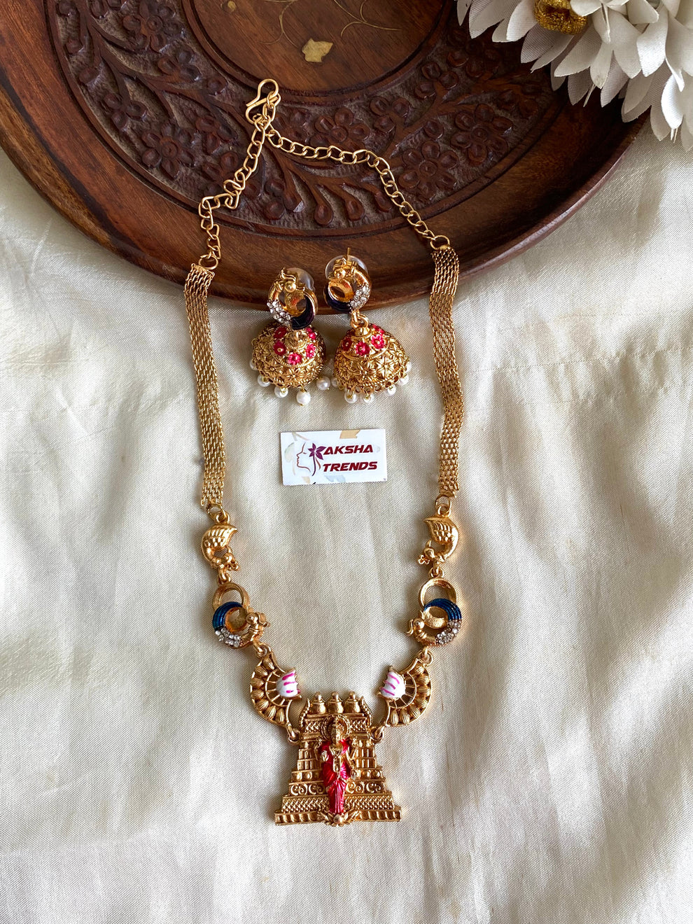 Antique lakshmi choker Aksha Trends 