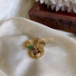 Peacock bridal rings Aksha Trends
