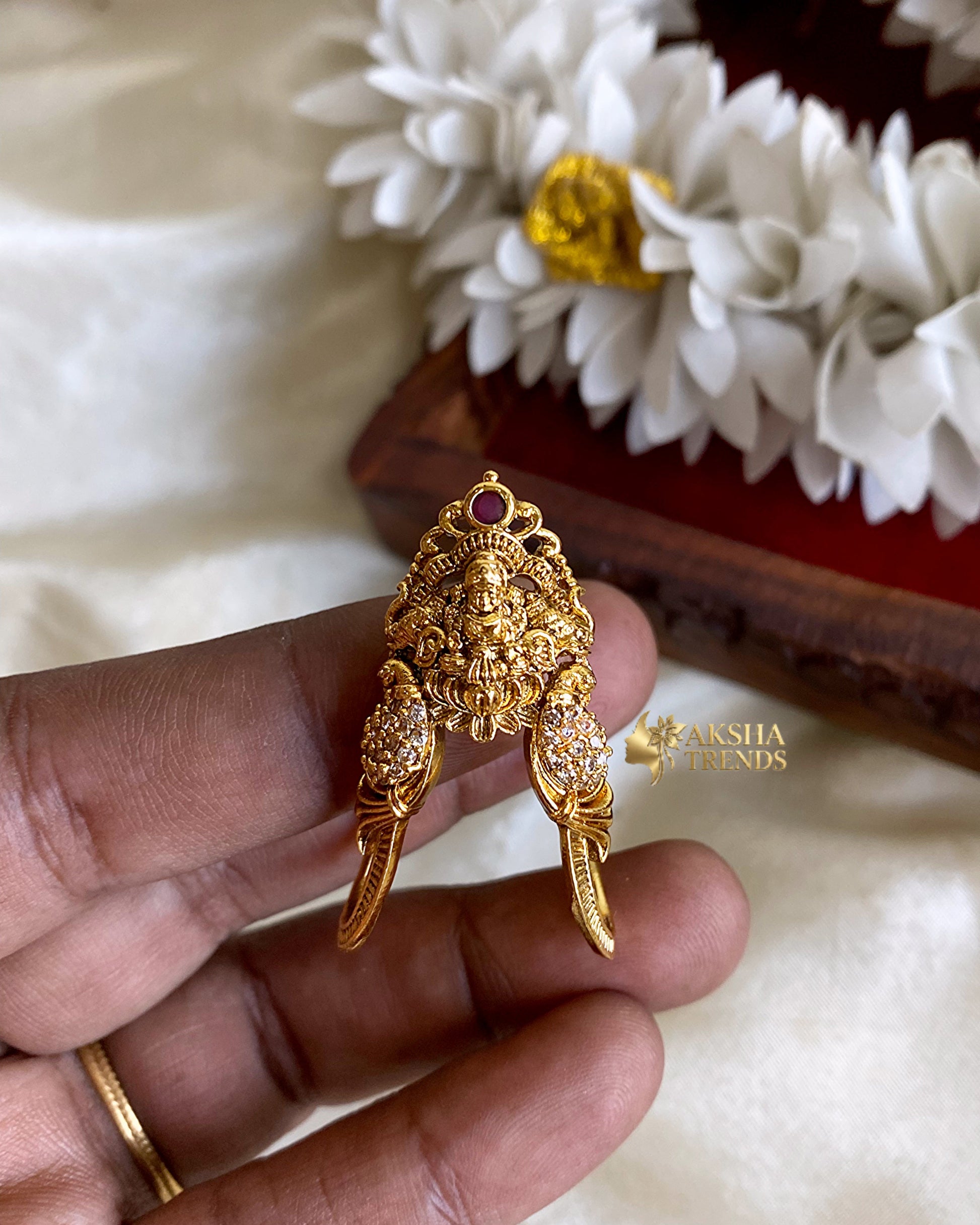 Lakshm diamond bridal rings Aksha Trends