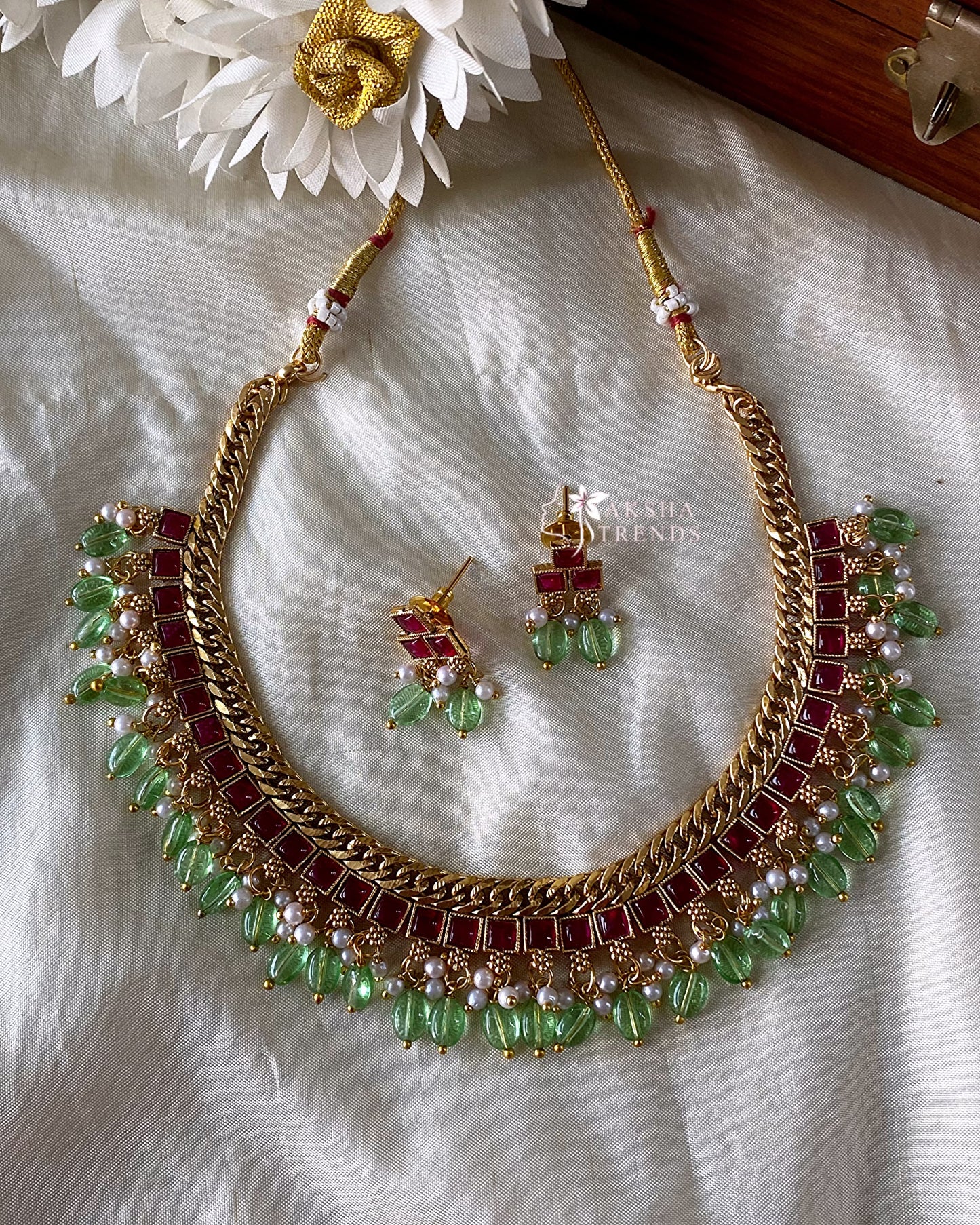 Antique Guttapusalu Necklace Aksha Trends