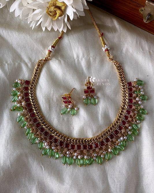 Antique Guttapusalu Necklace Aksha Trends