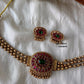 Gold kemp bead choker Aksha Trends