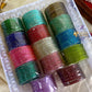 2.8 SIZE -Raindrop Glass Bangles (12pc /one colour) Aksha Trends