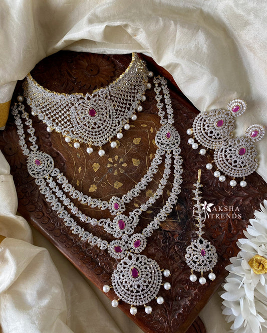 Premium diamond bridal -Ruby Aksha Trends