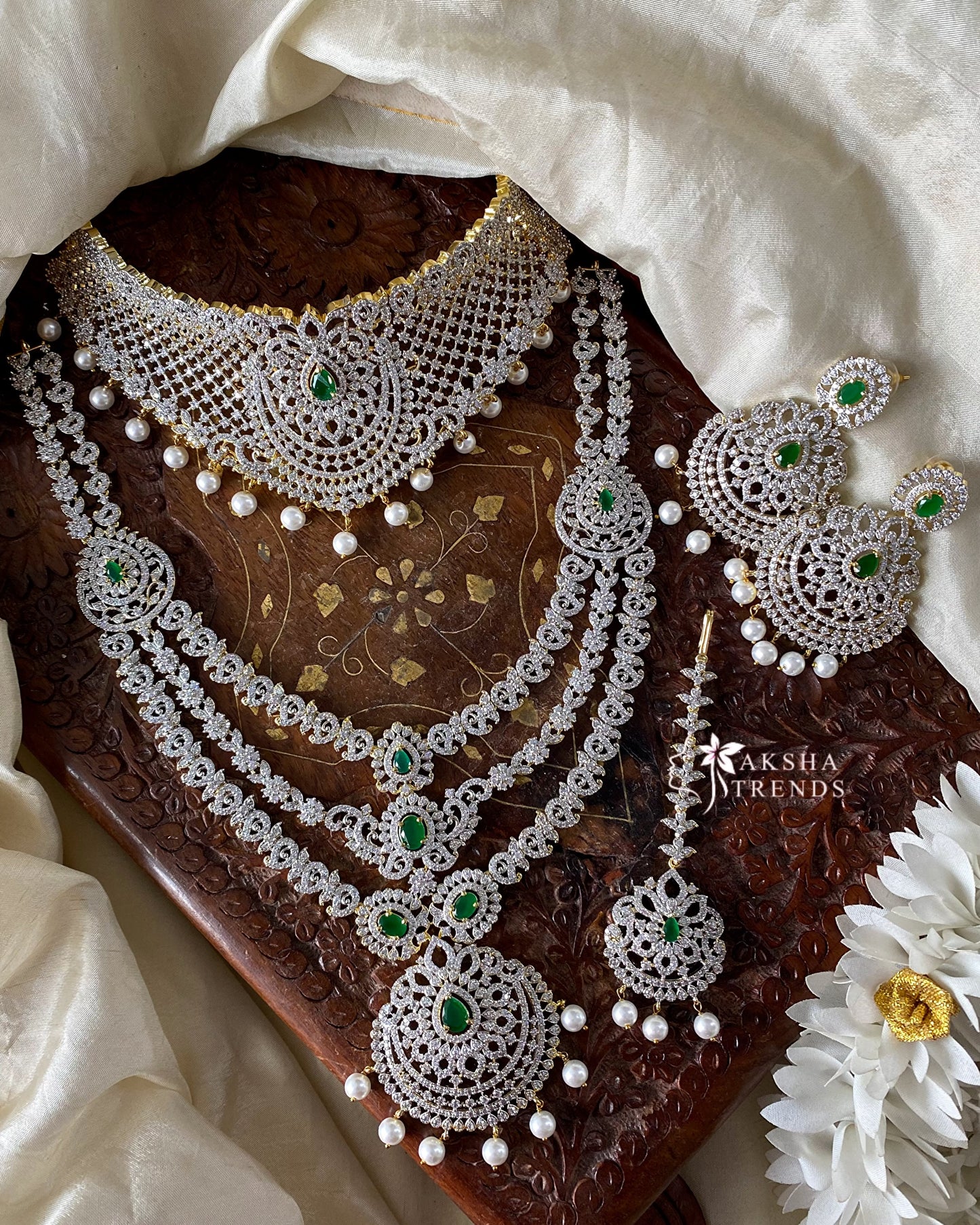 Premium diamond bridals -Green Aksha Trends