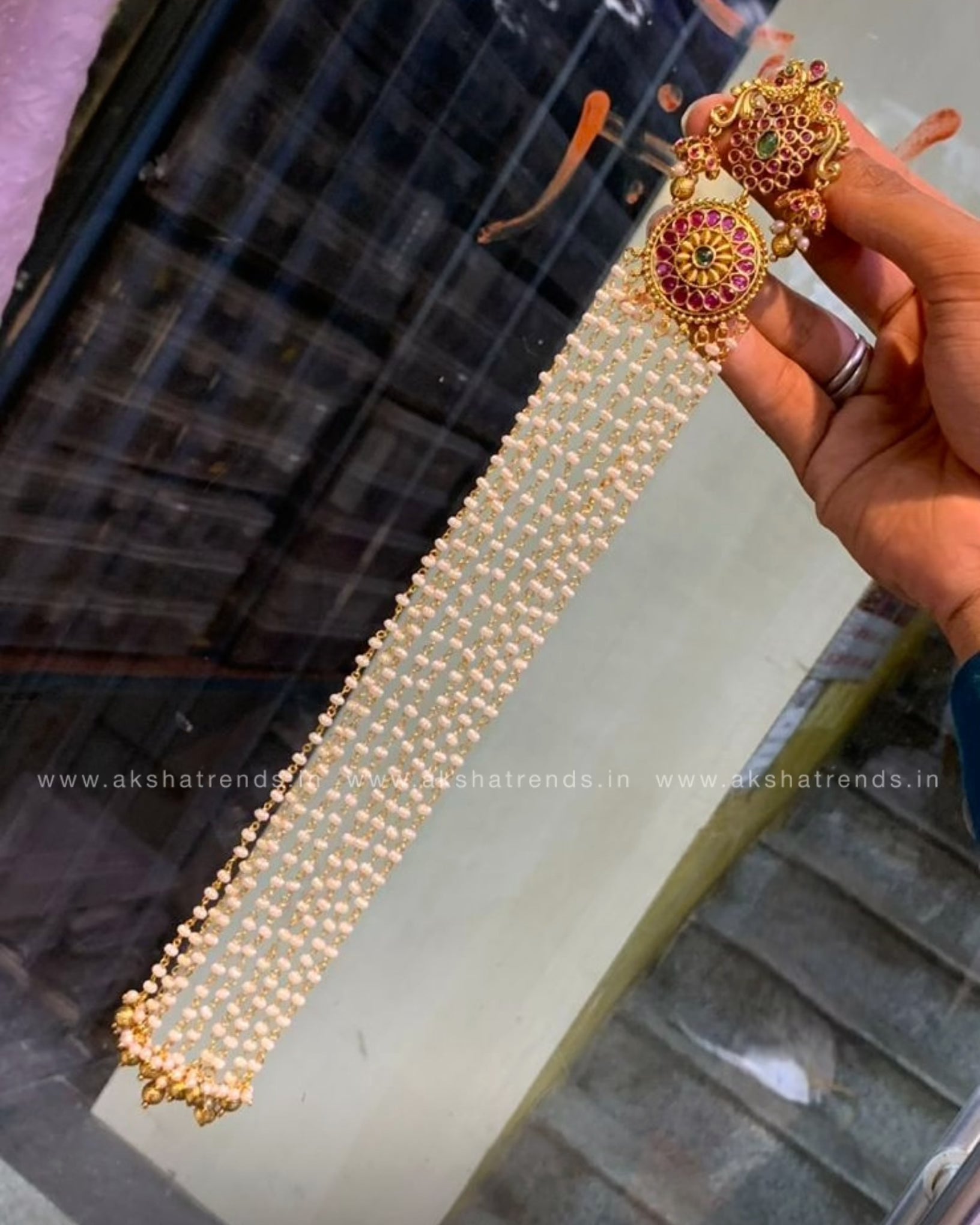 Premium pearls kemp Jadai Billa Aksha Trends