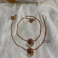 Premium lotus kemp Anklet / kolusu Aksha Trends