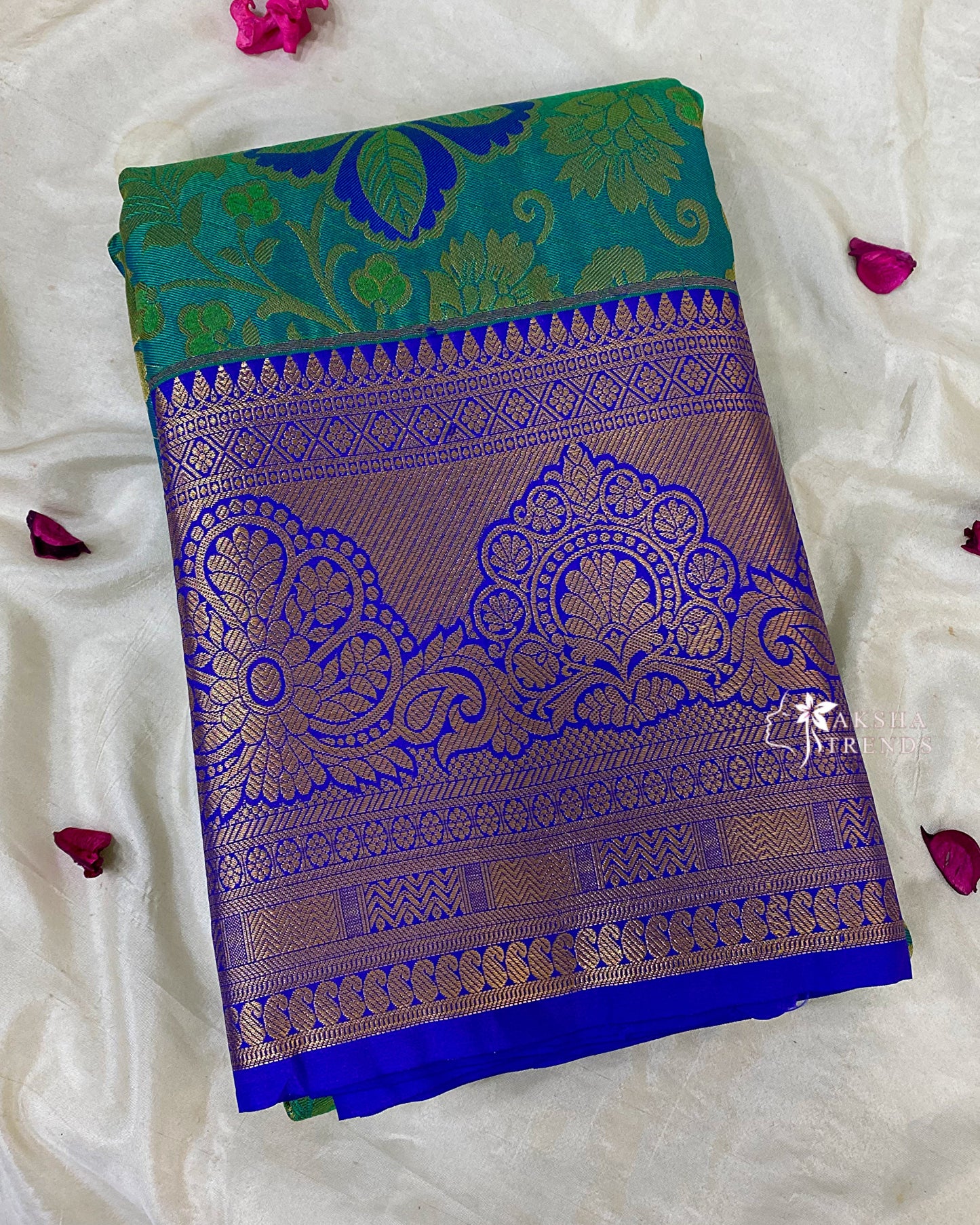 Mayil Pattu Bridal Saree Aksha Trends