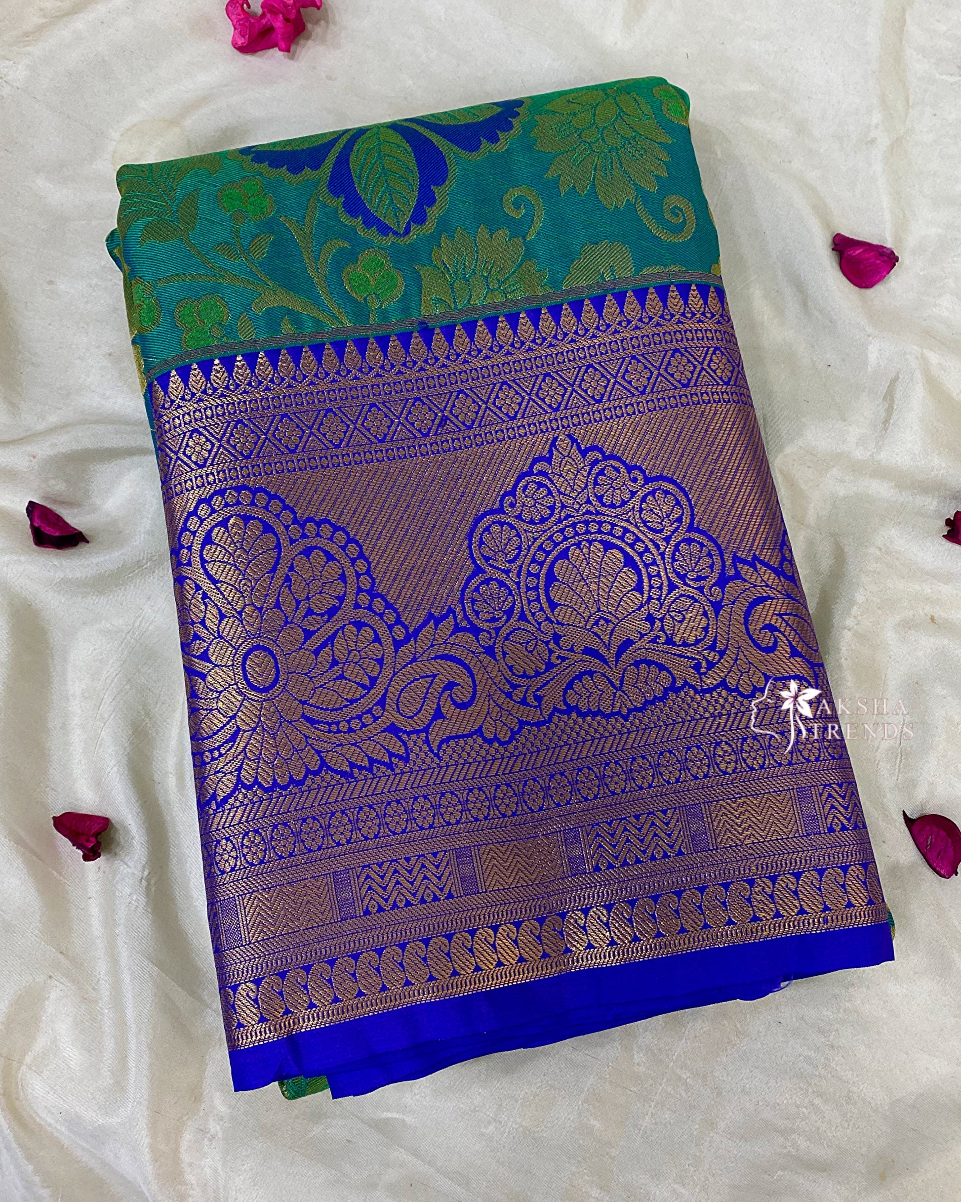 Mayil Pattu Bridal Saree Aksha Trends