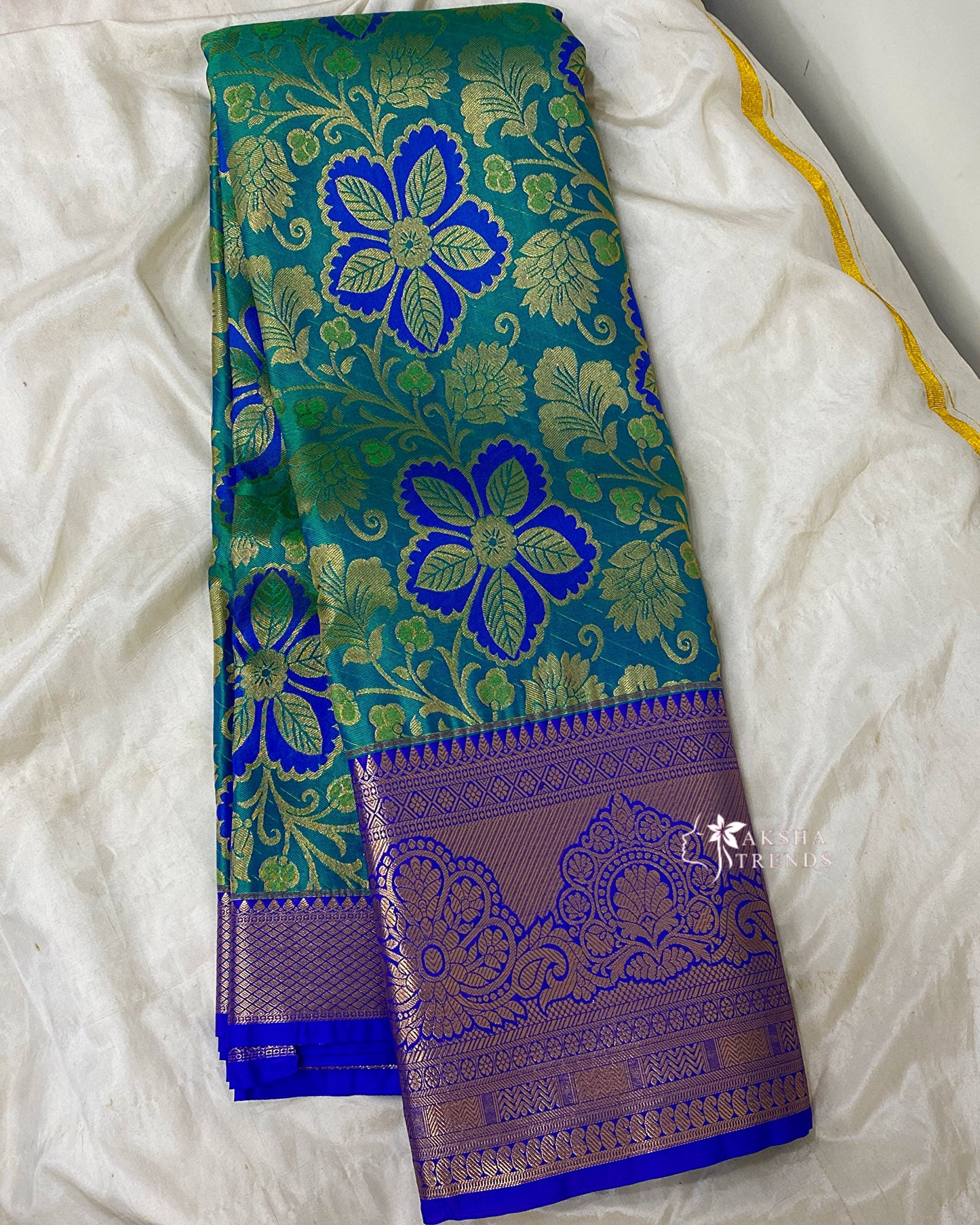 Mayil Pattu Bridal Saree Aksha Trends