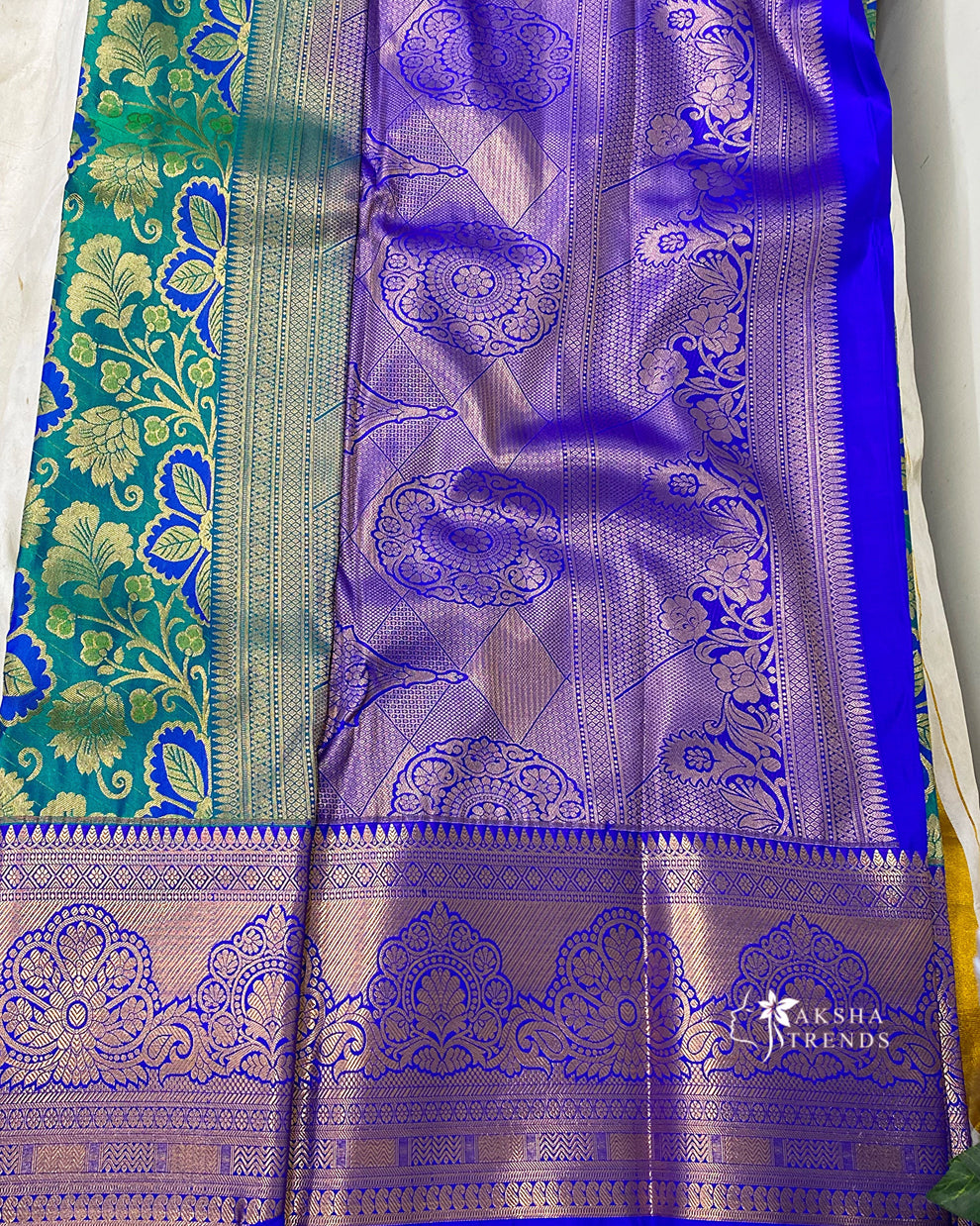 Mayil Pattu Bridal Saree Aksha Trends 
