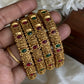 Antique lakshmi bangles (4pc) Aksha Trends