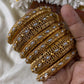 Antique pearl bangles (6pc) Aksha Trends