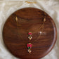 Invisible Necklace -2step lotus Aksha Trends