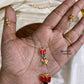 Invisible Necklace -2step lotus Aksha Trends