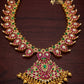 Premium jadau kemp necklace -Gold Aksha Trends