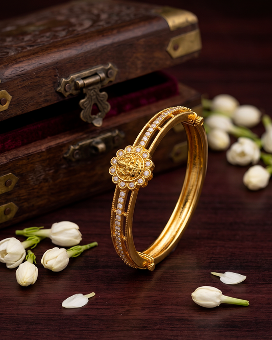 Premium lakshmi diamond kada (1pc) Aksha Trends