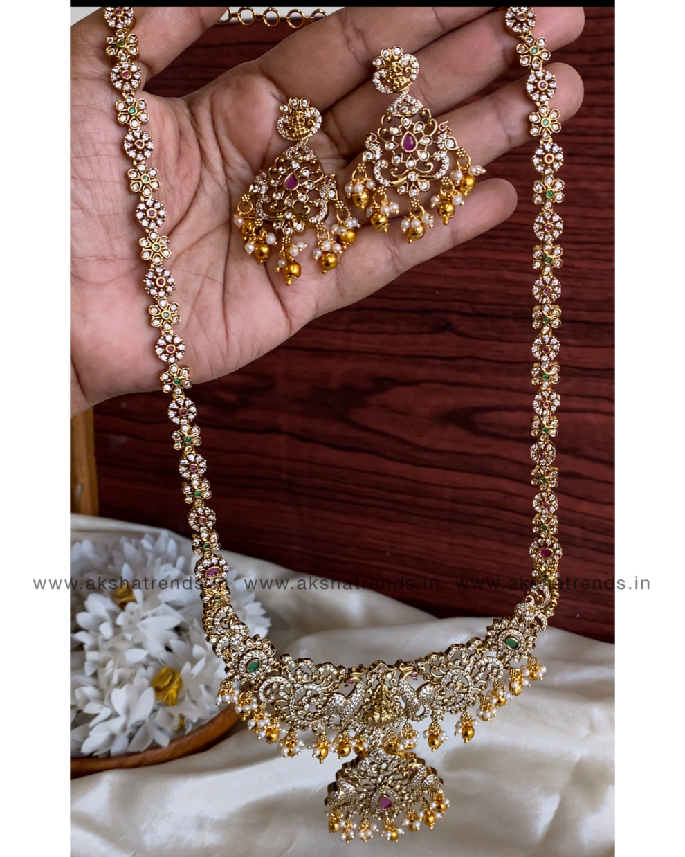 Premium Victoria bridal haram Aksha Trends 