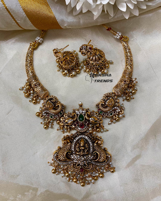 Antique bridal Nagas Necklace Aksha Trends
