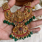 Antique lakshmi haram -Green Aksha Trends