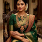 Guttapusalu kemp bridal combo -green Aksha Trends