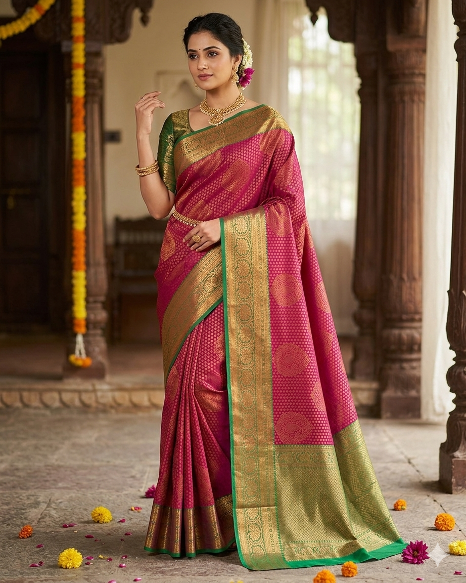 Vairaoosi Soft Silk Saree Aksha Trends 