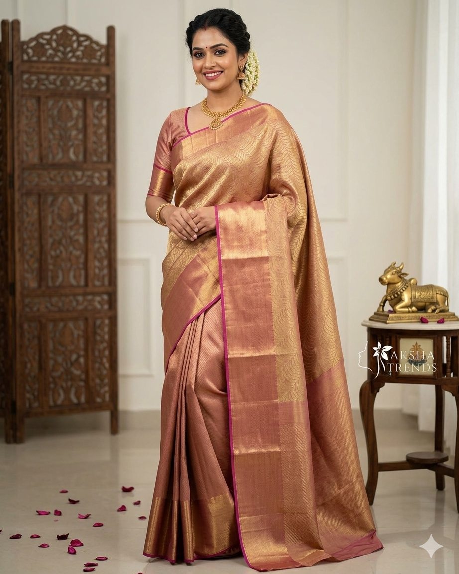 Jyothika Tissue Silk Saree Aksha Trends 
