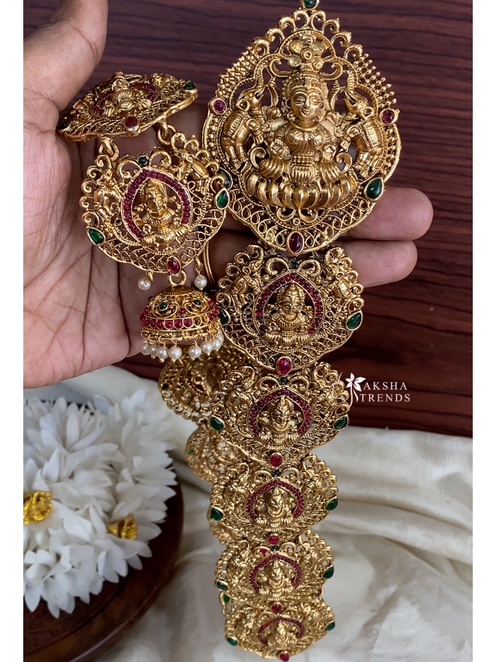 Lakshmi Bridal Jadai billa -long Aksha Trends 