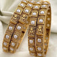 Antique kemp bangles (4pc) -Ruby Aksha Trends