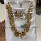 Antique half moon necklace Aksha Trends