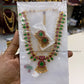 Antique palakka manga necklace Aksha Trends