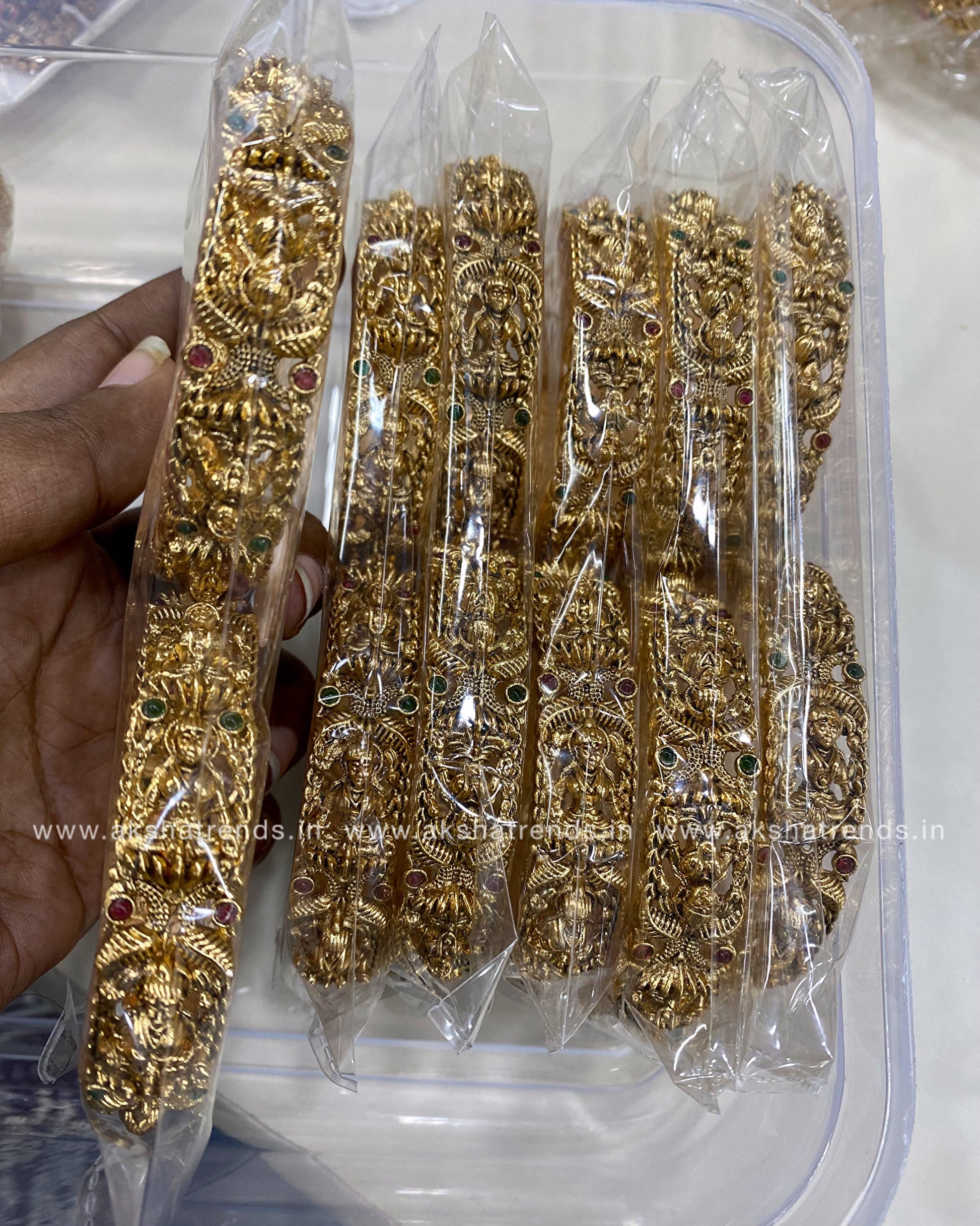 Lakshmi bangles (2pc) Aksha Trends