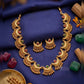 Antique half moon necklace Aksha Trends