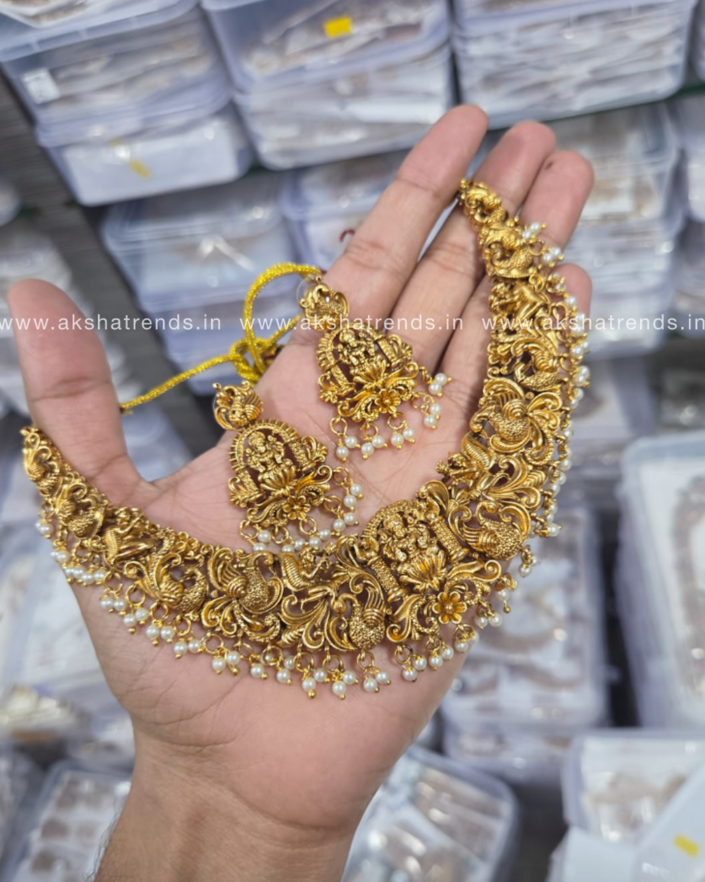 Nagas lakshmi choker Aksha Trends