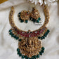 Nagasi Bridal Necklace -Green Aksha Trends