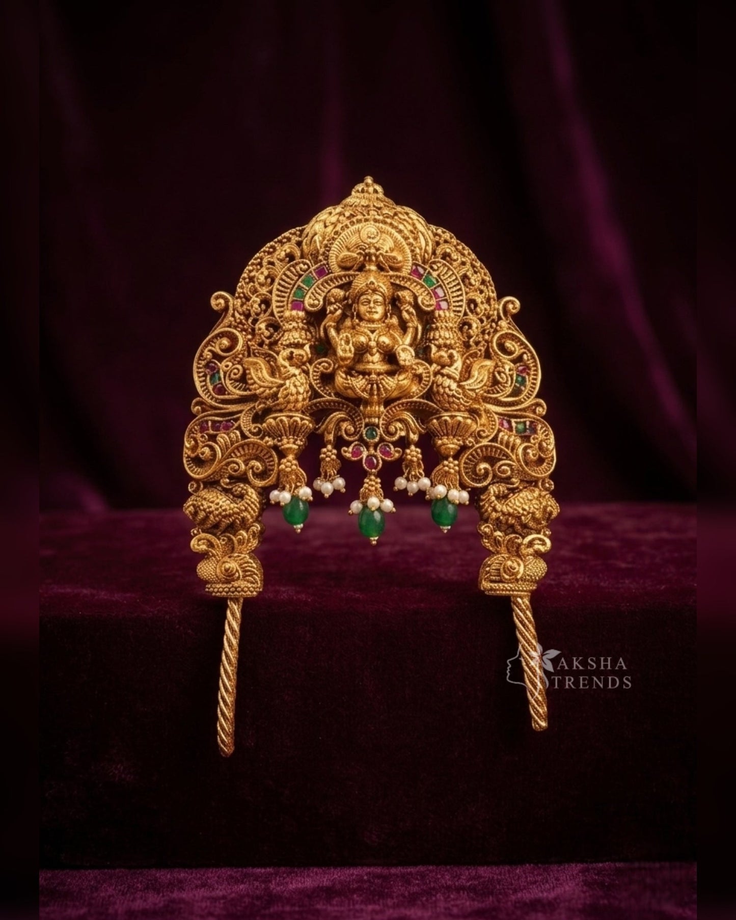 Antique bridal vangi (2pc) Aksha Trends