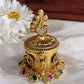 Kumkum box -Peacock Aksha Trends