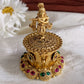 Kumkum box -Krishna Aksha Trends