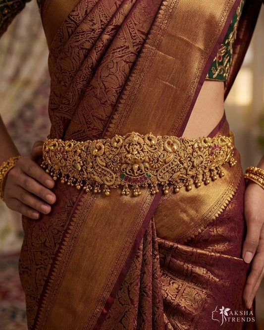 Antique bridal hipchain -Gold Aksha Trends
