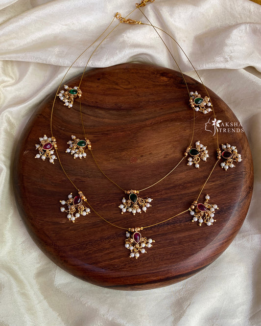 Invisible Necklace -Kemp Reversible Aksha Trends