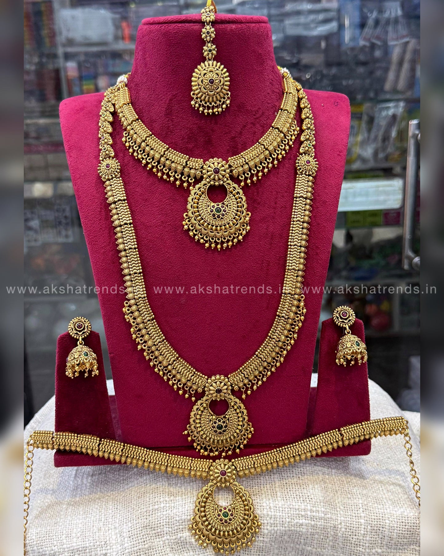 Floral bridal combo -Nonidol Aksha Trends