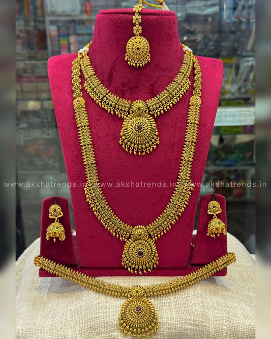Floral bridal combo -Nonidol Aksha Trends