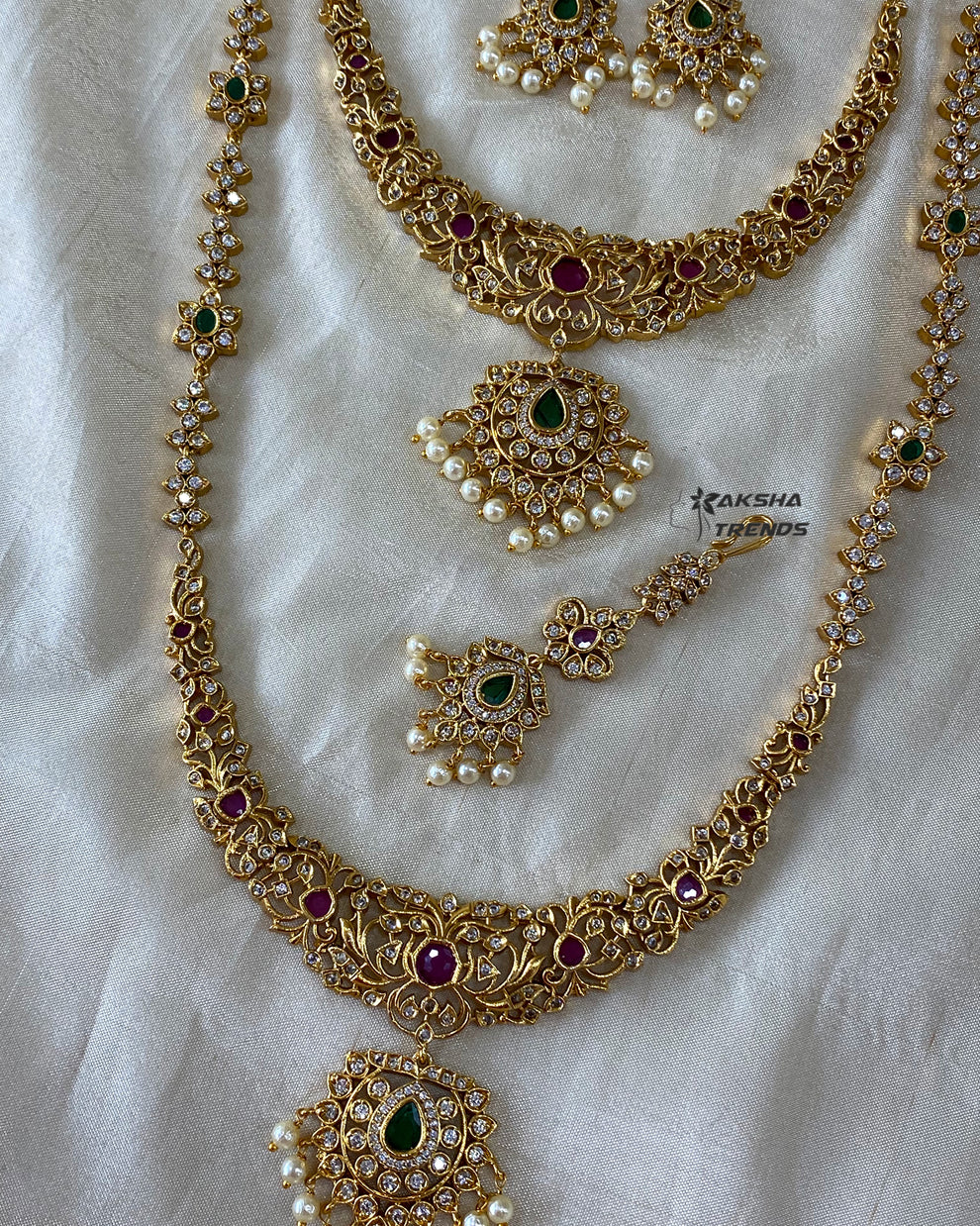 Floral AD bridal combo Aksha Trends 
