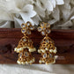 Floral 2step Jhumka -small Aksha Trends