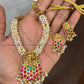Antique peacock pearl choker Aksha Trends