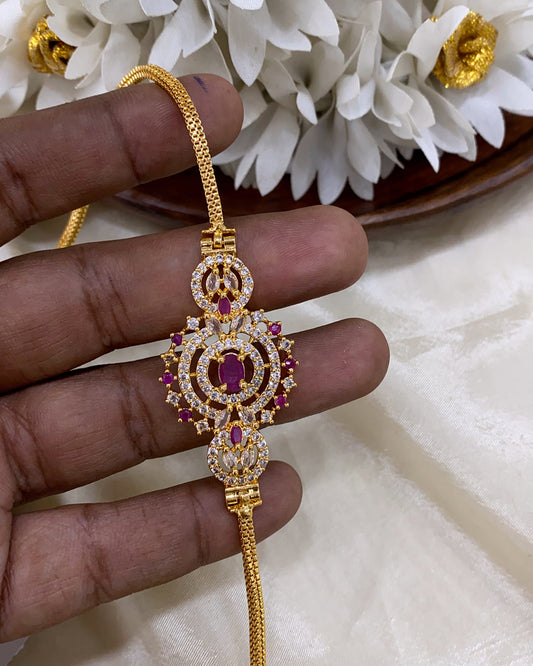 Chakra Mogappu chain Aksha Trends