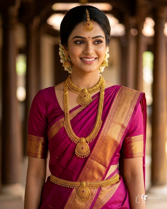 Floral bridal combo -Nonidol Aksha Trends